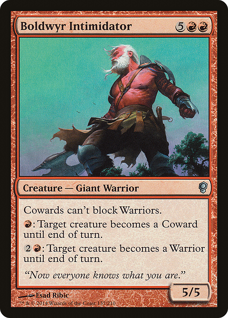 Boldwyr Intimidator (137) - Conspiracy