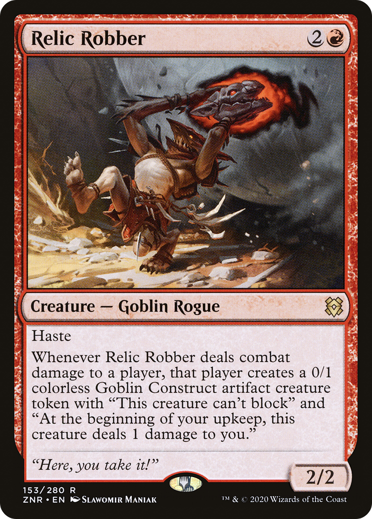 Relic Robber (153) Foil - Zendikar Rising