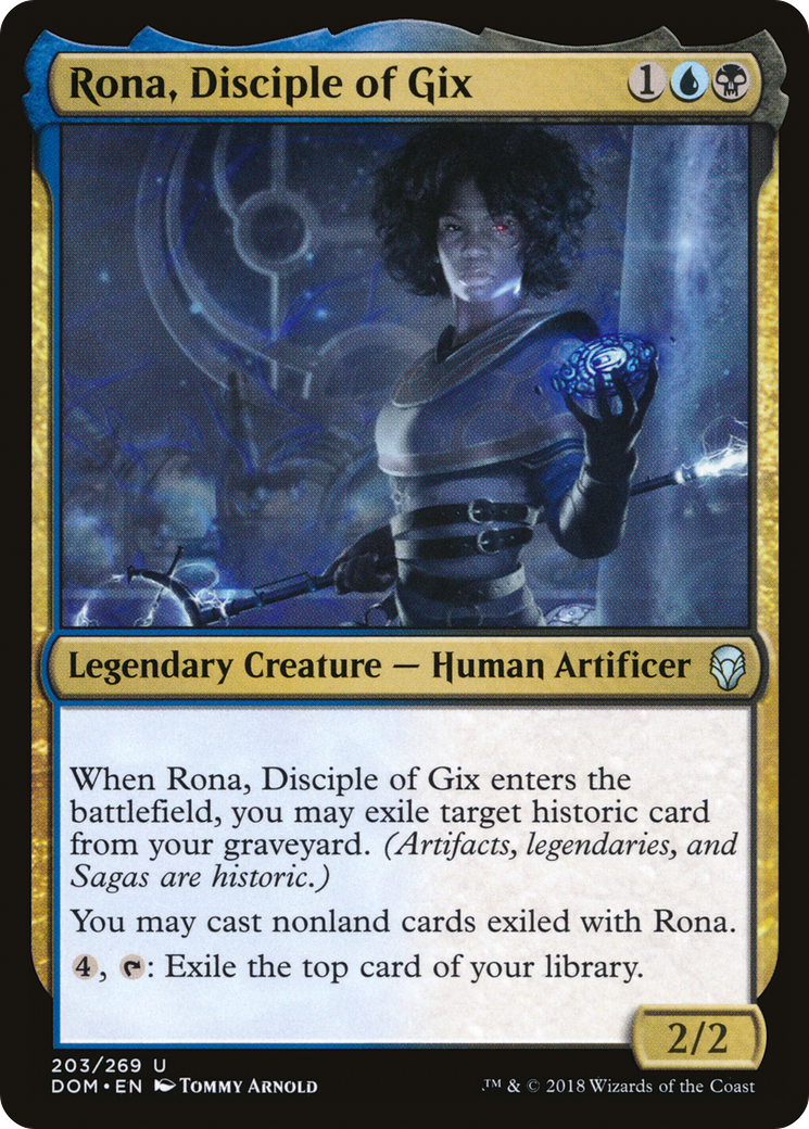 Rona, Disciple of Gix (203) - Dominaria
