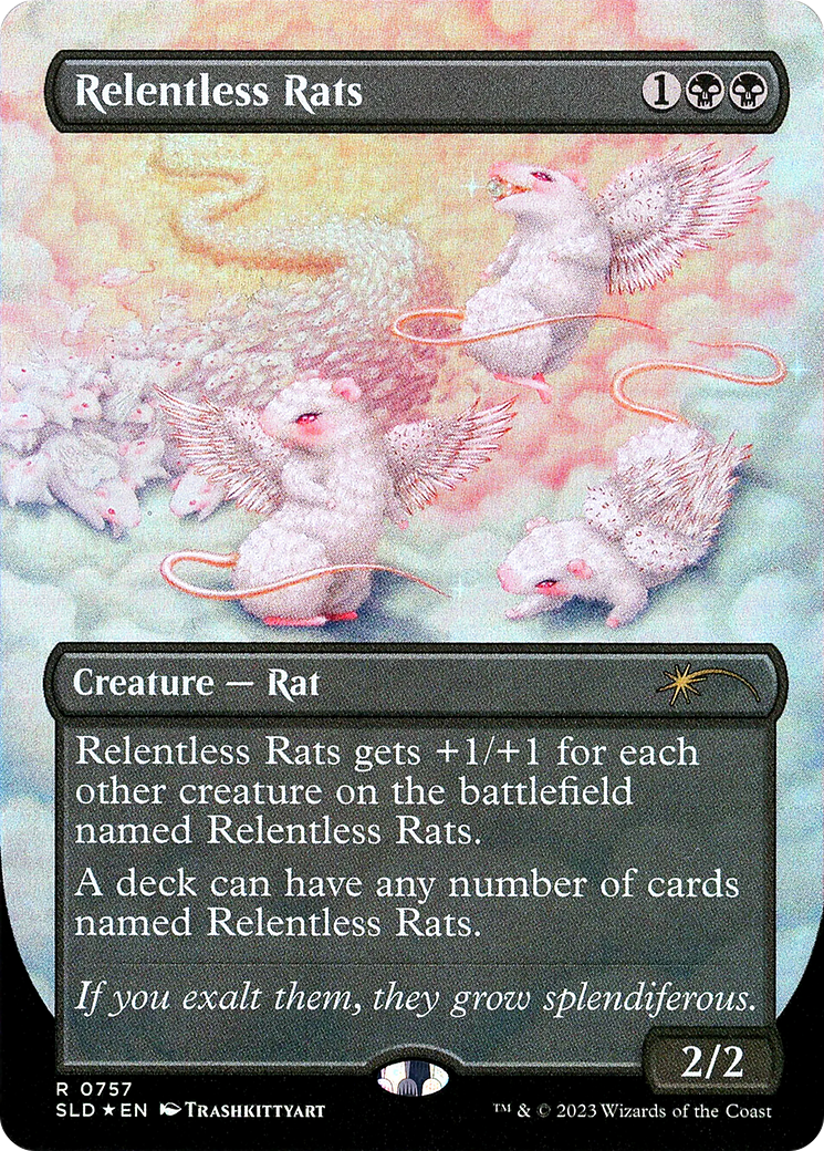 Relentless Rats (757) Foil - Secret Lair Drop