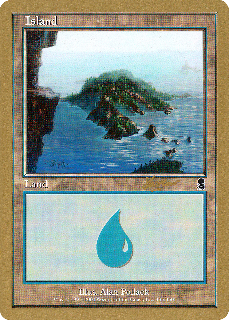Island (335) - 2002 Sim Han How (ODY) (Retro) - World Championship Decks 2002