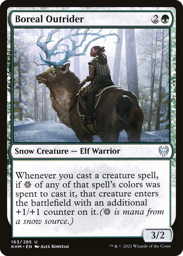 Boreal Outrider (163) - Kaldheim