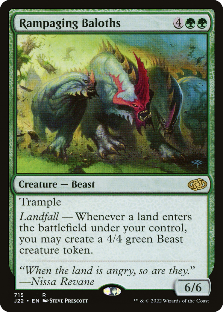 Rampaging Baloths (715) - Jumpstart 2022