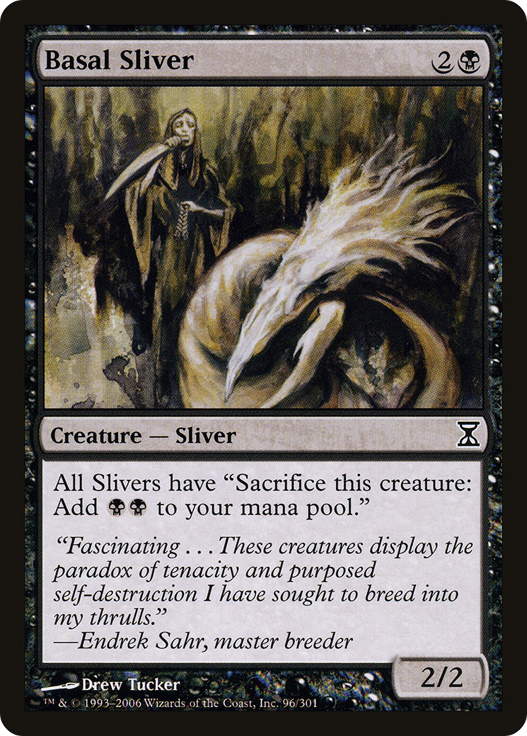 Basal Sliver (096) Foil - Time Spiral