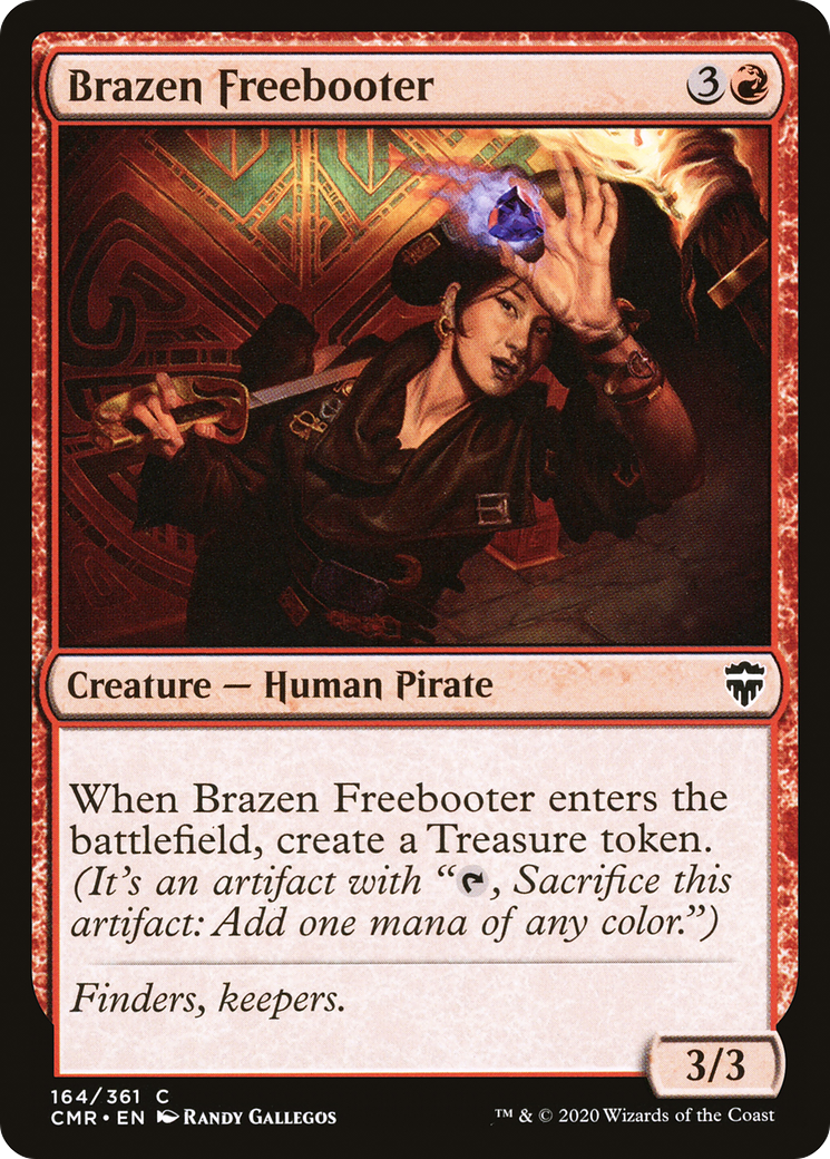 Brazen Freebooter (164) Foil - Commander Legends