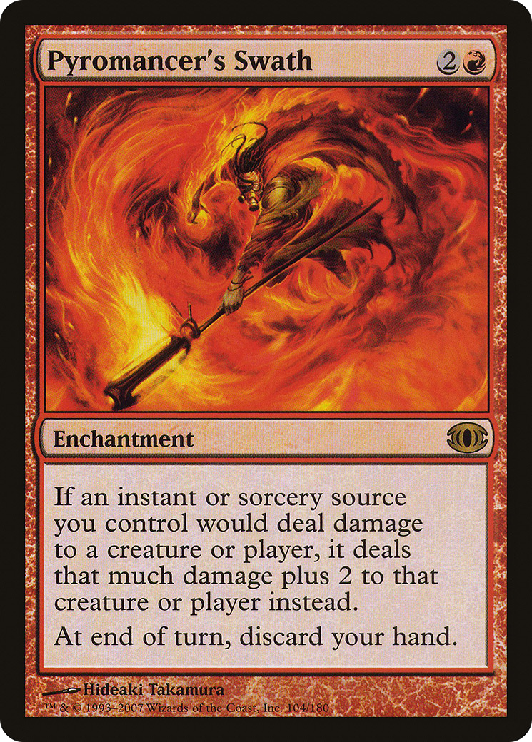 Pyromancer's Swath (104) - Future Sight Foil