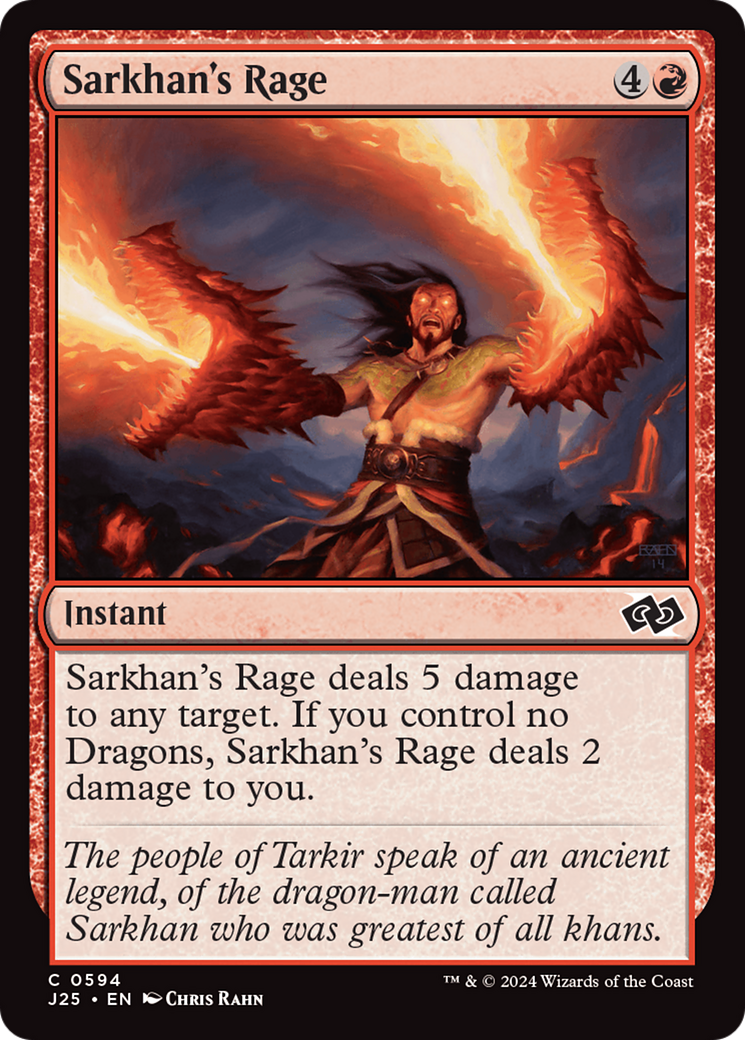 Sarkhan's Rage (594)