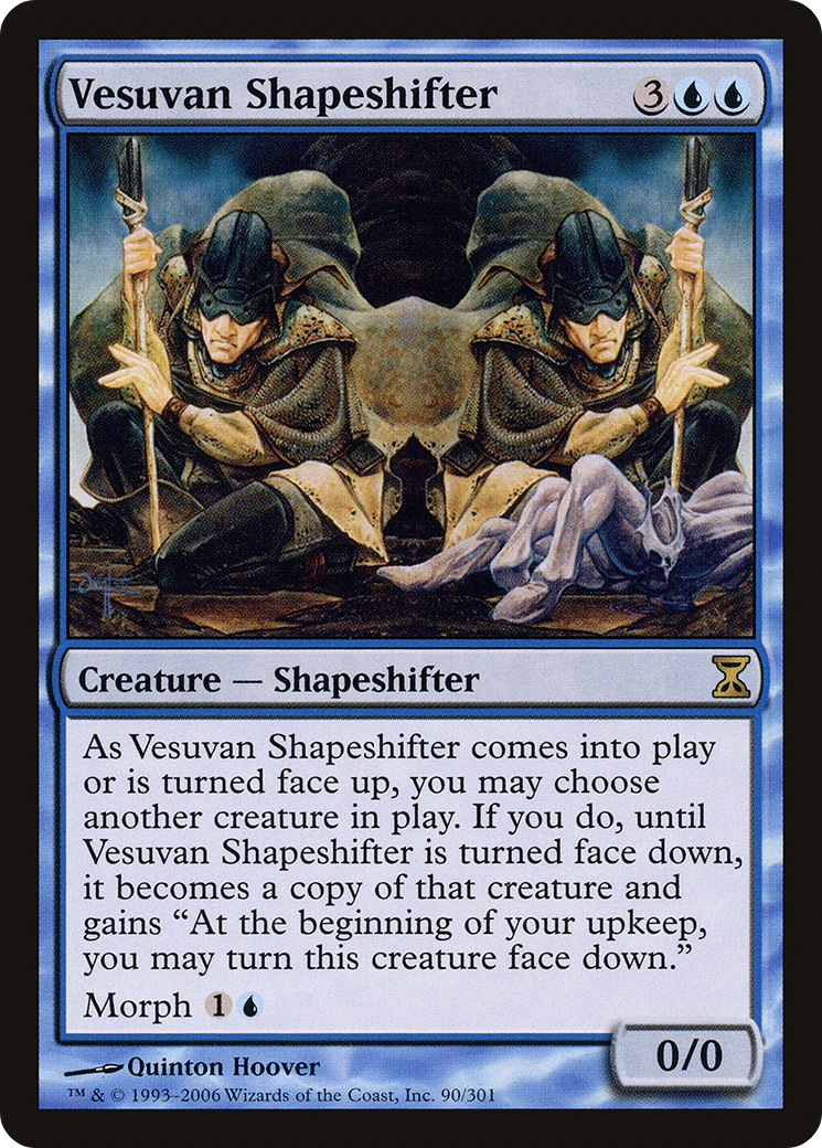 Vesuvan Shapeshifter (090) Foil - Time Spiral