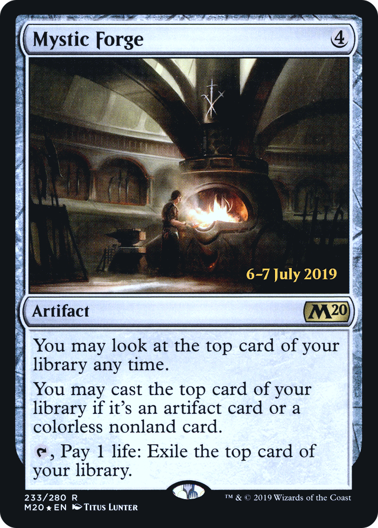Mystic Forge (233) Foil - Core Set 2020 Promos