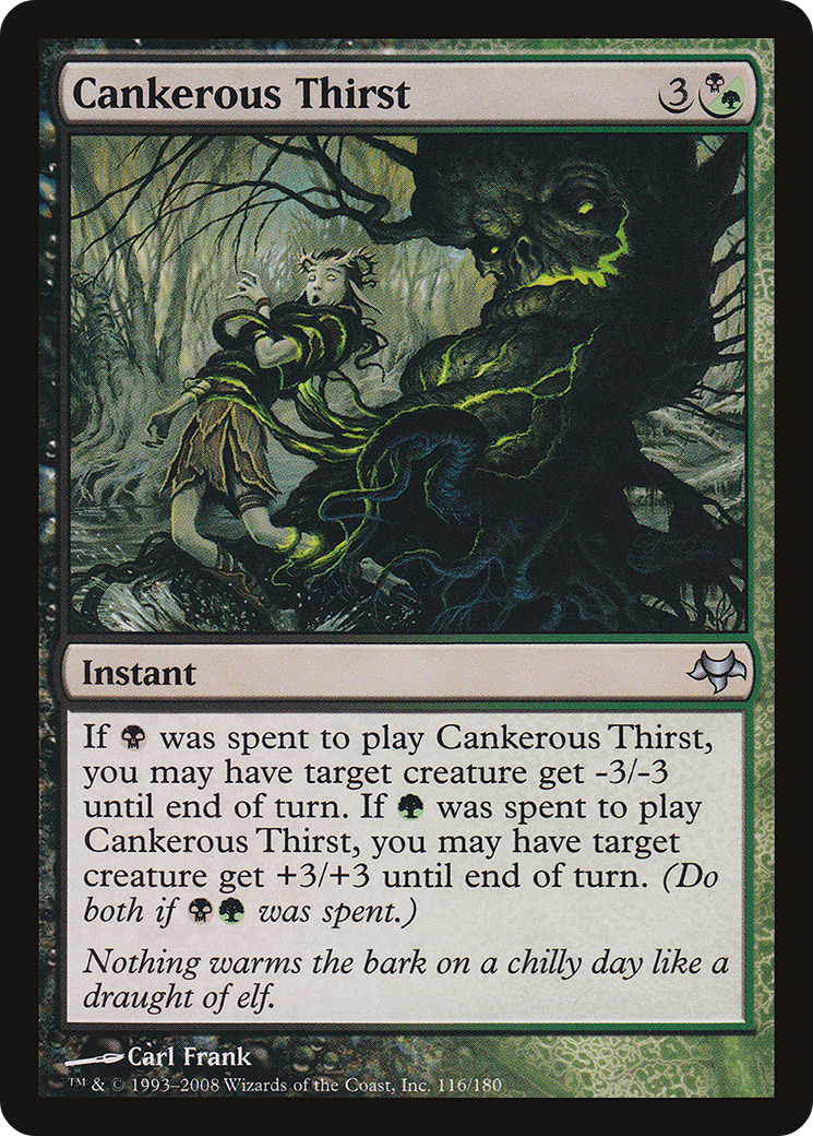 Cankerous Thirst (116) Foil - Eventide