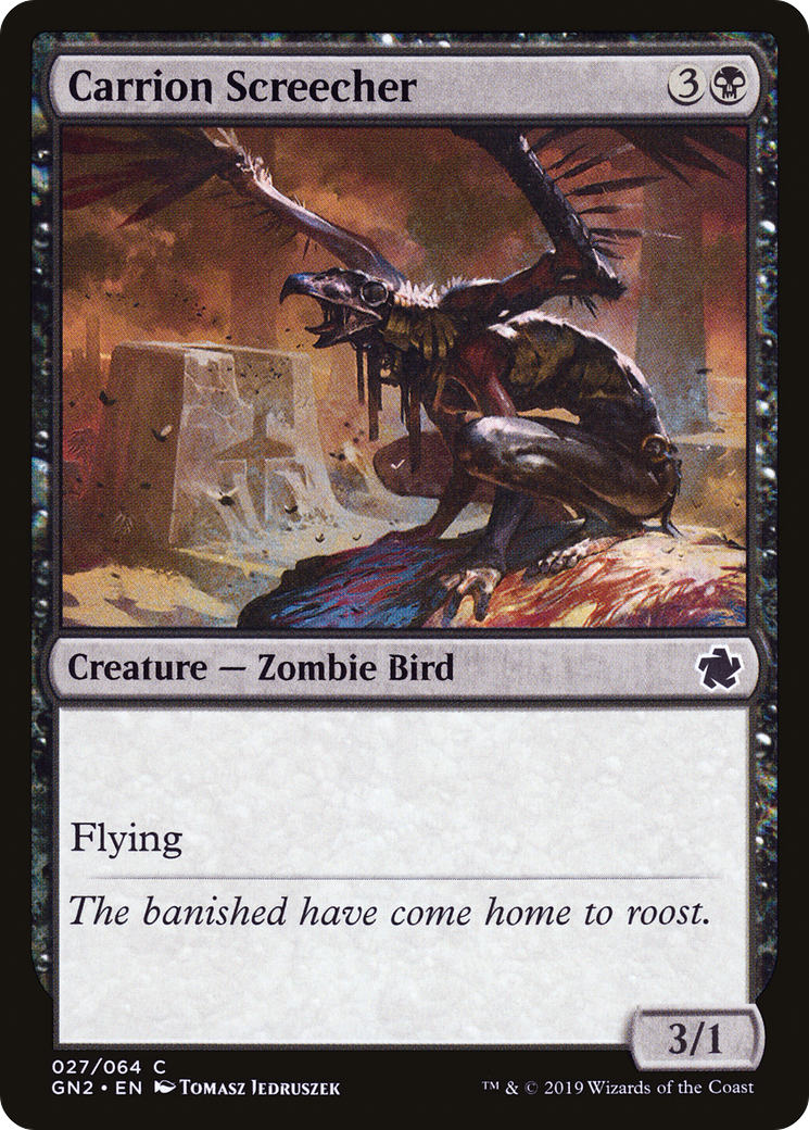 Carrion Screecher (027) - Game Night 2019