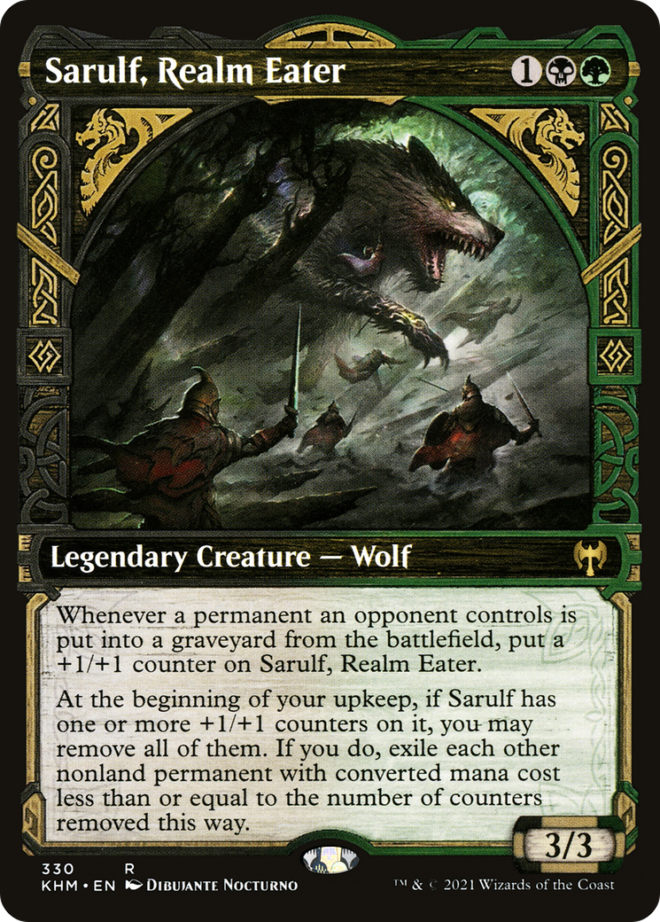 Sarulf, Realm Eater (Showcase) (330) - Kaldheim