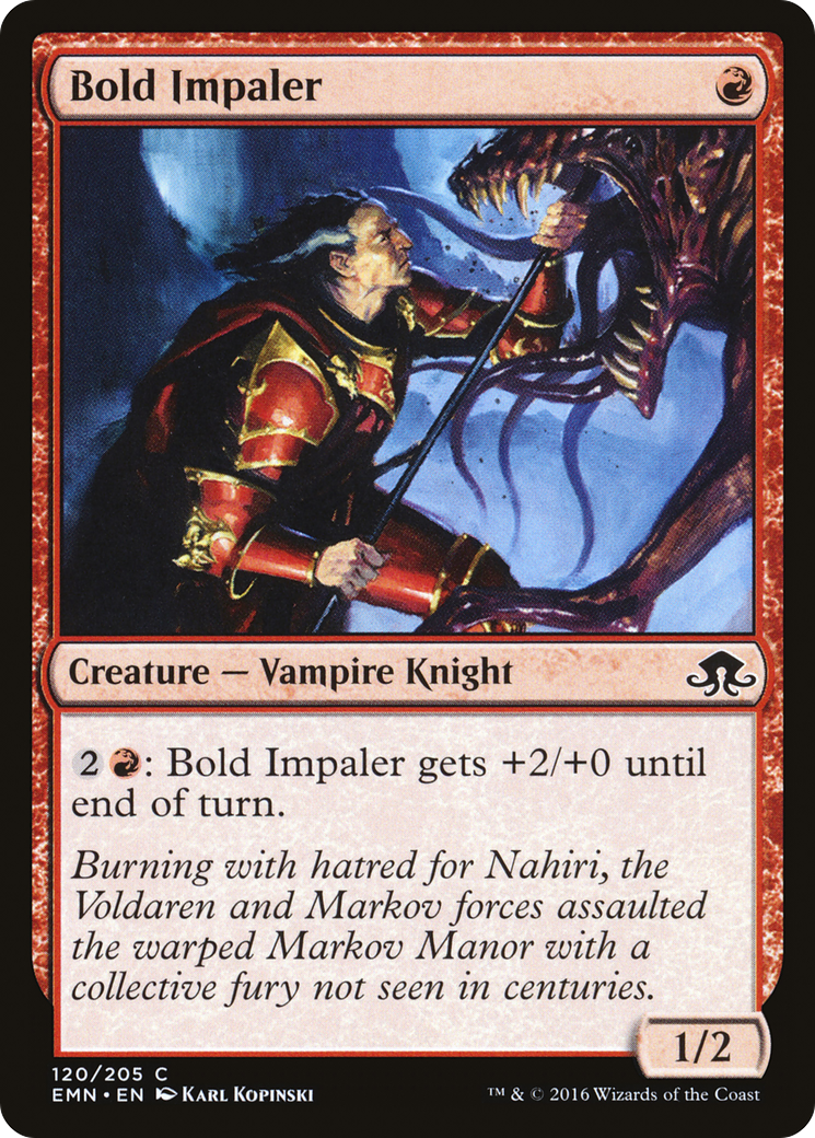 Bold Impaler (120) Foil - Eldritch Moon