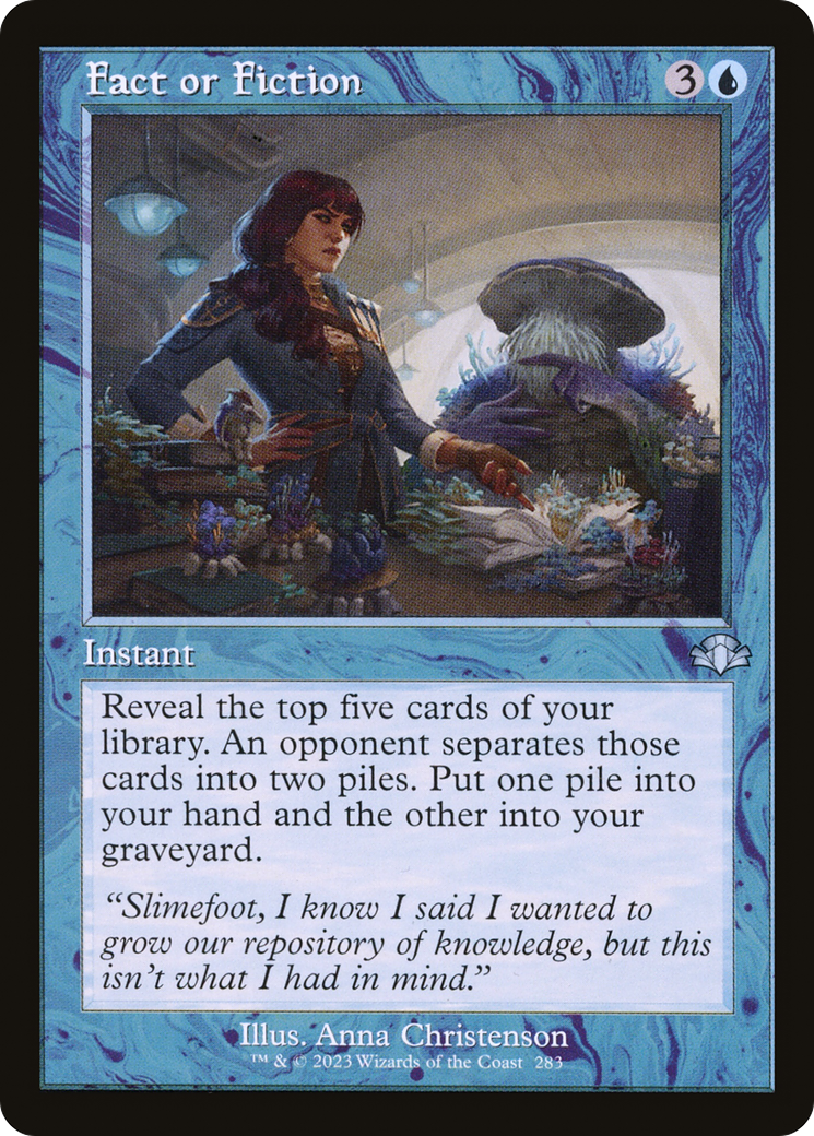 Fact or Fiction (Retro) (283) Foil - Dominaria Remastered