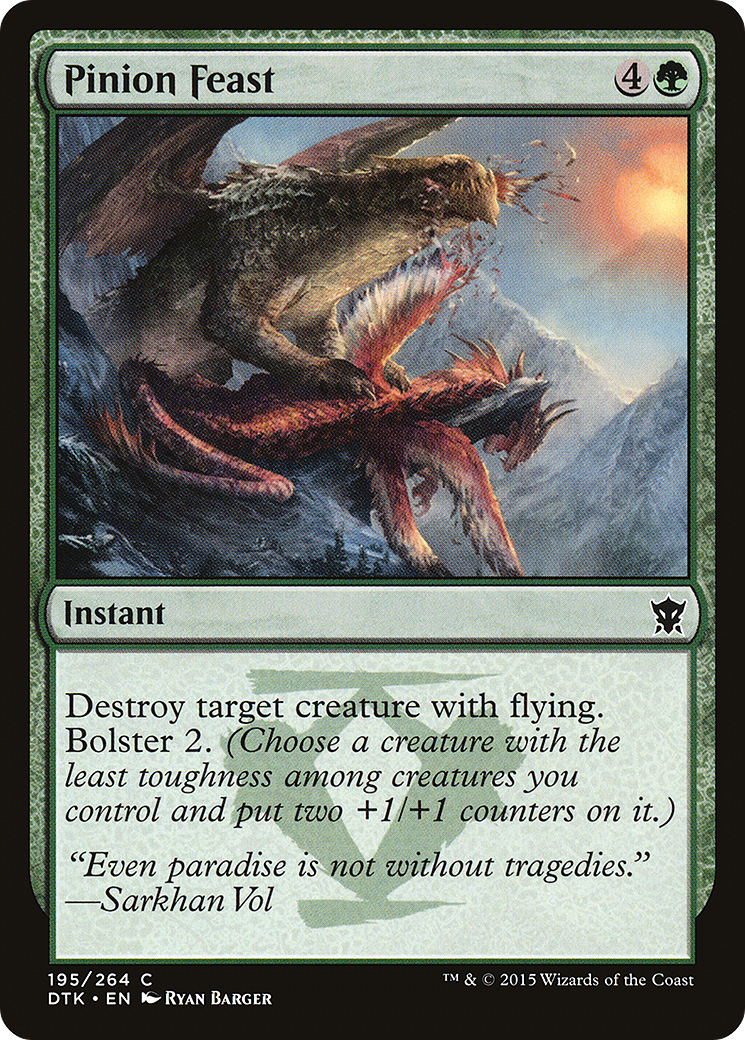 Pinion Feast (195) Foil - Dragons of Tarkir