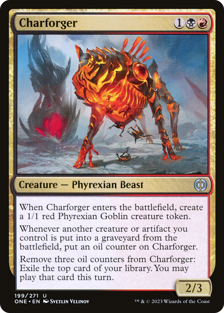Charforger (199) Foil - Phyrexia: All Will Be One