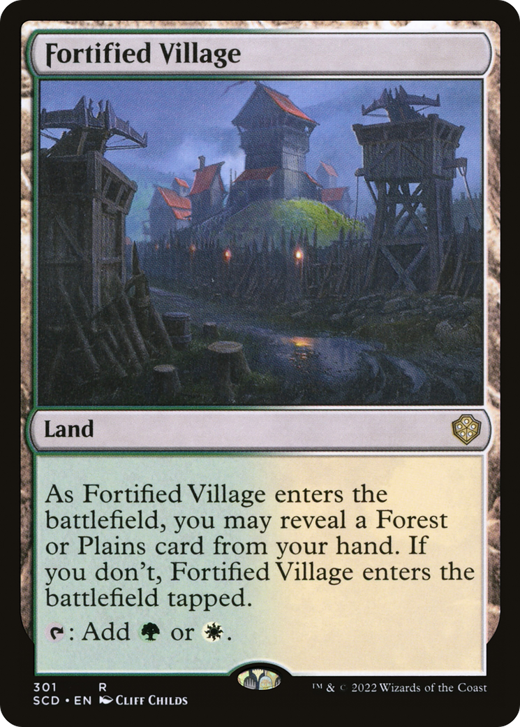 Fortified Village (301) - Starter Commander Decks