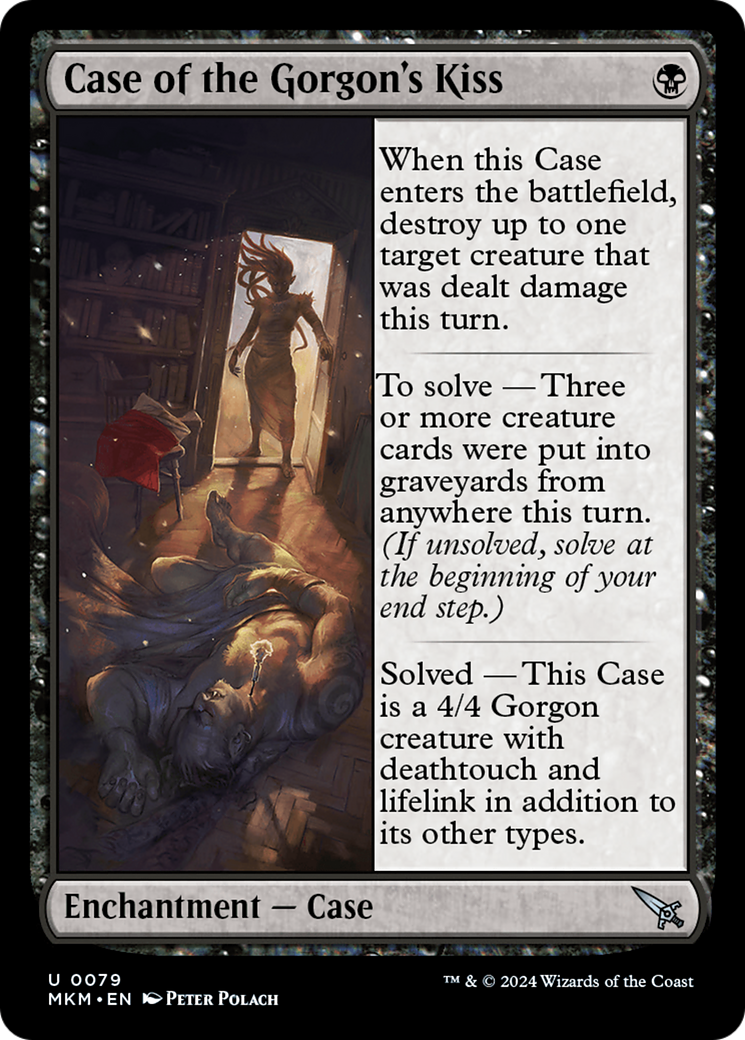 Case of the Gorgon's Kiss (a) (079) Foil - Murders at Karlov Manor