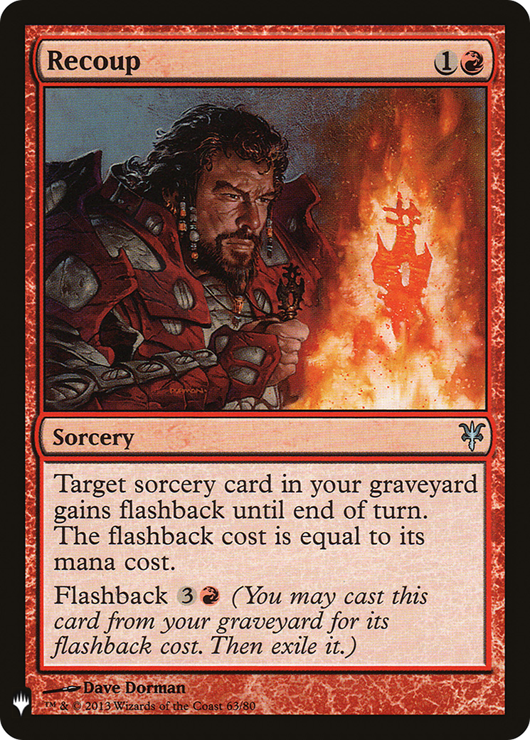 Recoup (DDK-63) - The List