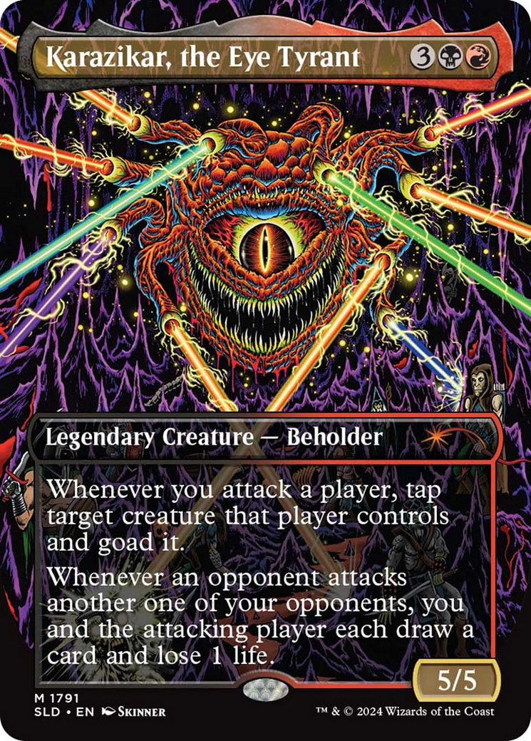 Karazikar, the Eye Tyrant (1791) Foil - Secret Lair Drop Series
