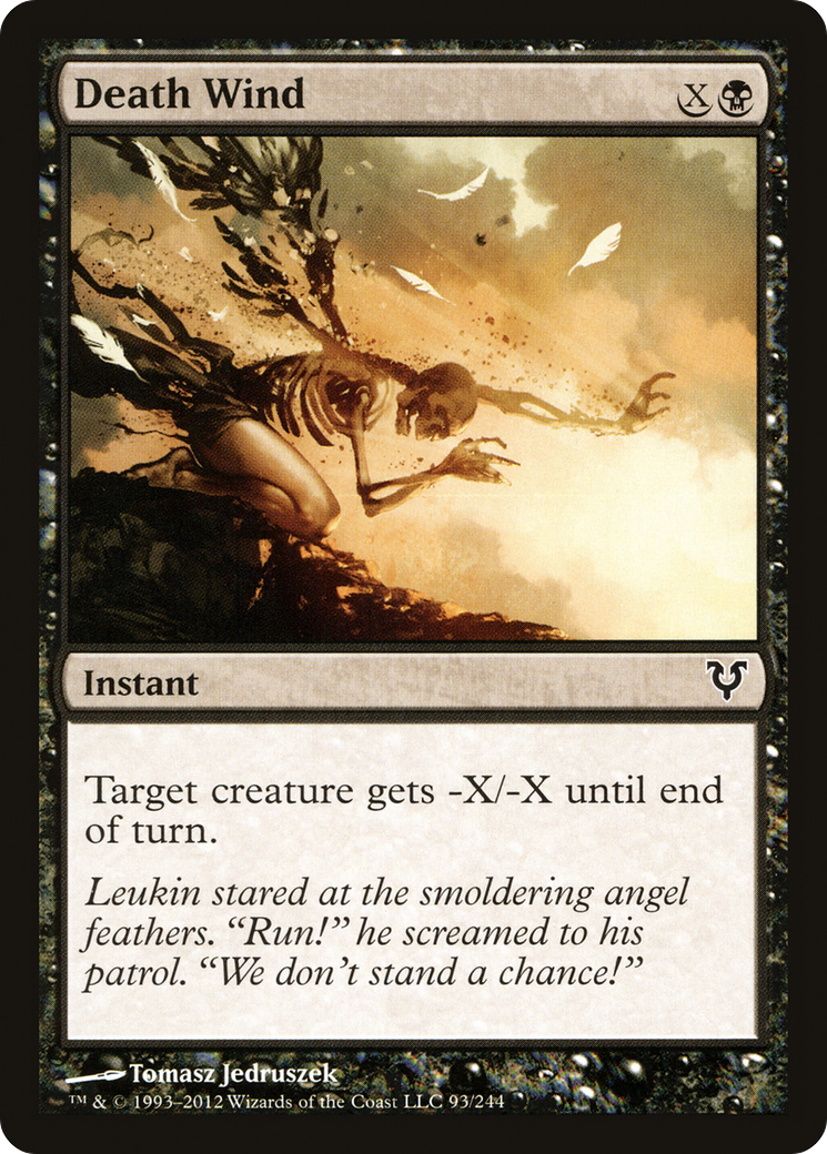 Death Wind (093) Foil - Avacyn Restored