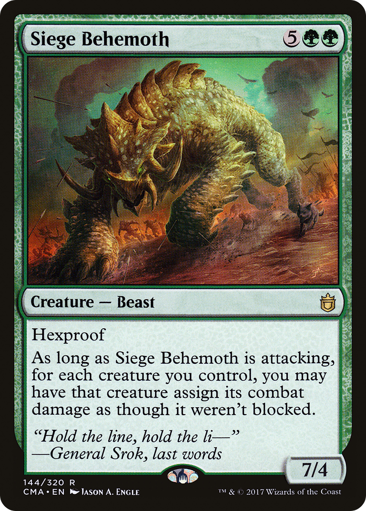 Siege Behemoth (144) - Commander Anthology