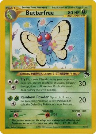 Butterfree (9) - Southern Islands