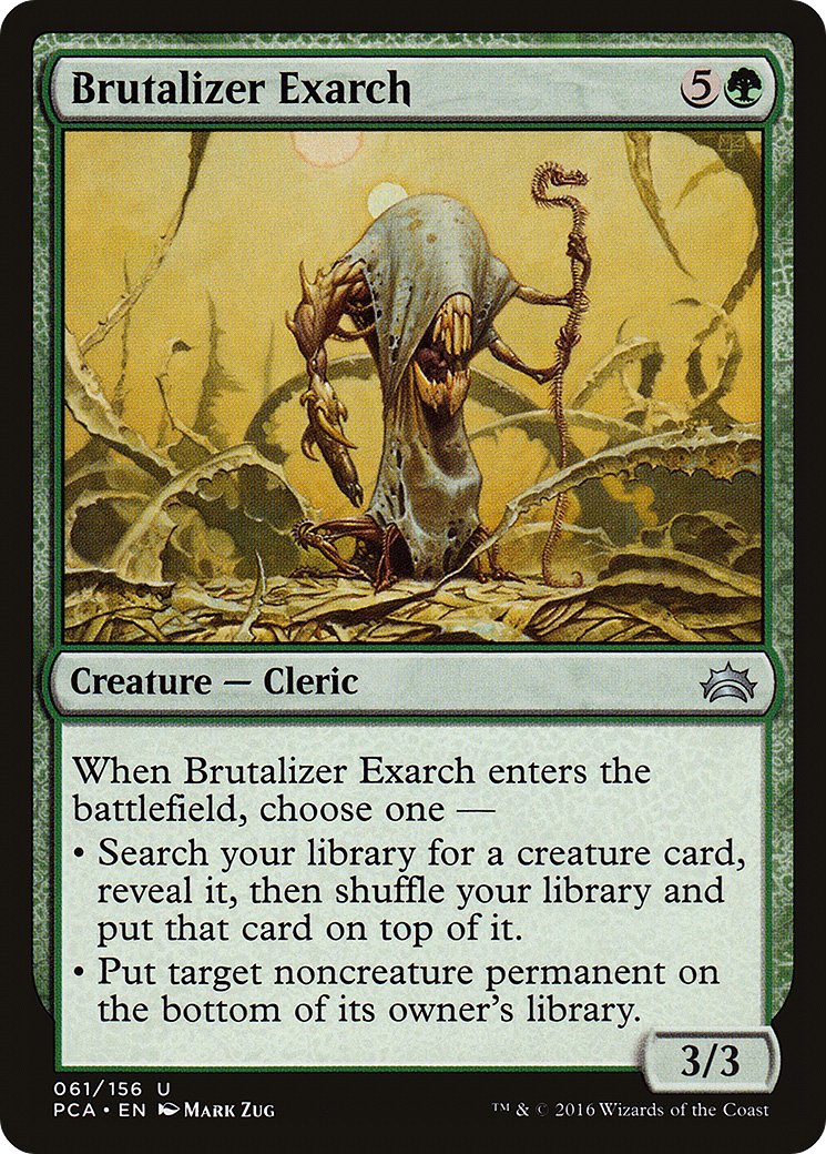Brutalizer Exarch (061) - Planechase Anthology