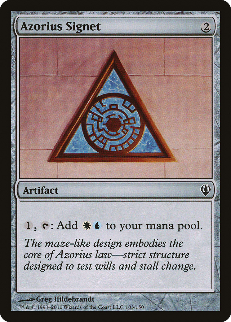 Azorius Signet (103) - Archenemy