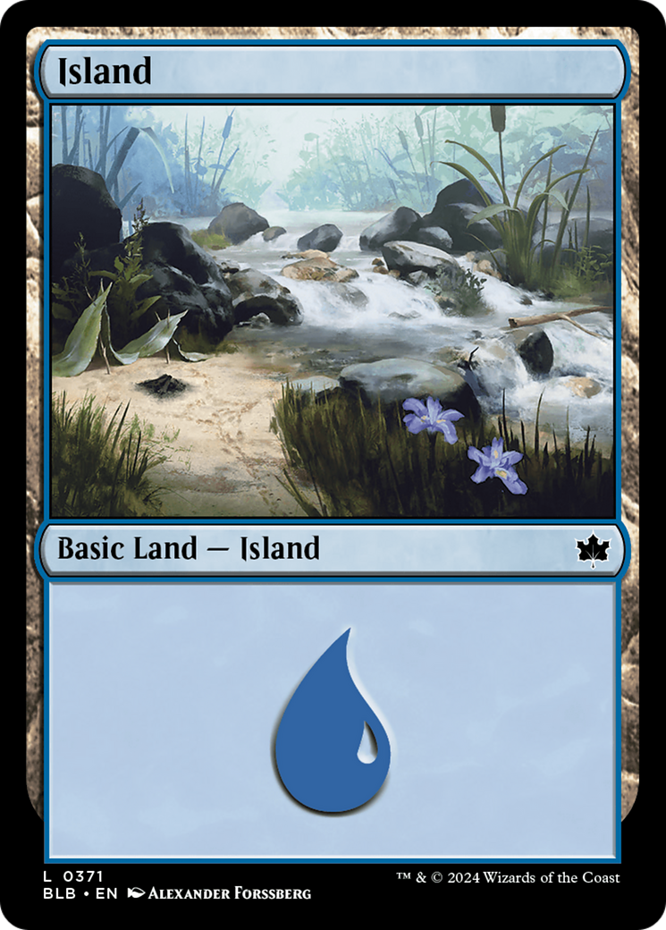 Island (371) Foil - Bloomburrow