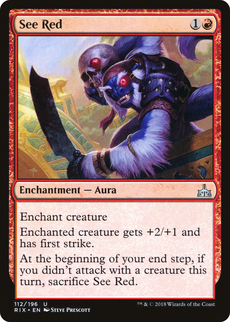 See Red (112) Foil - Rivals of Ixalan