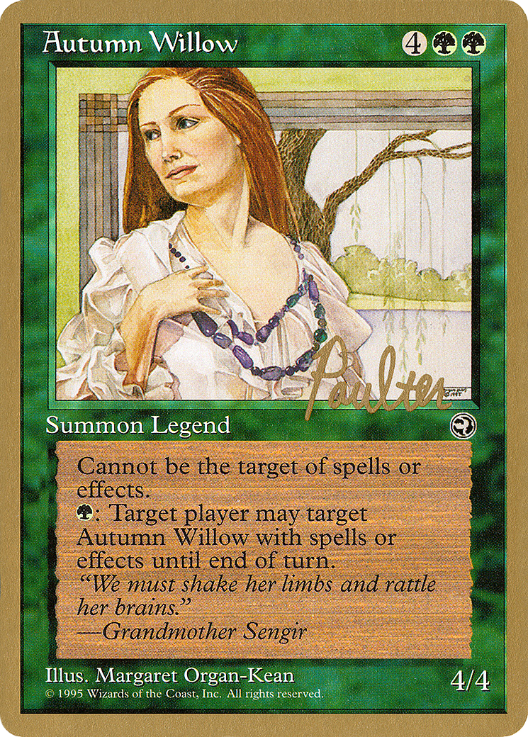 Autumn Willow (pp83) - Pro Tour Collector Set