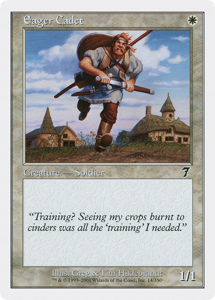 Eager Cadet (014) - Seventh Edition