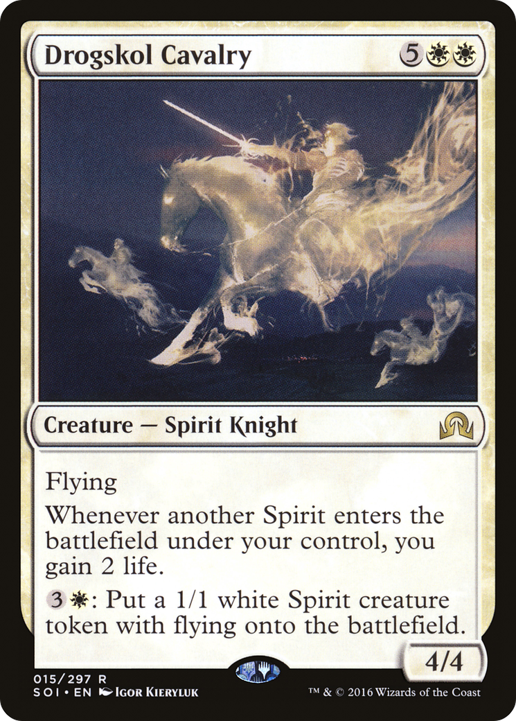Drogskol Cavalry (015) Foil - Shadows over Innistrad