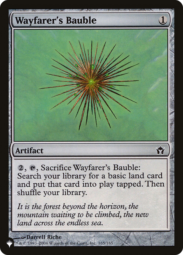 Wayfarer's Bauble (5DN-165) - The List