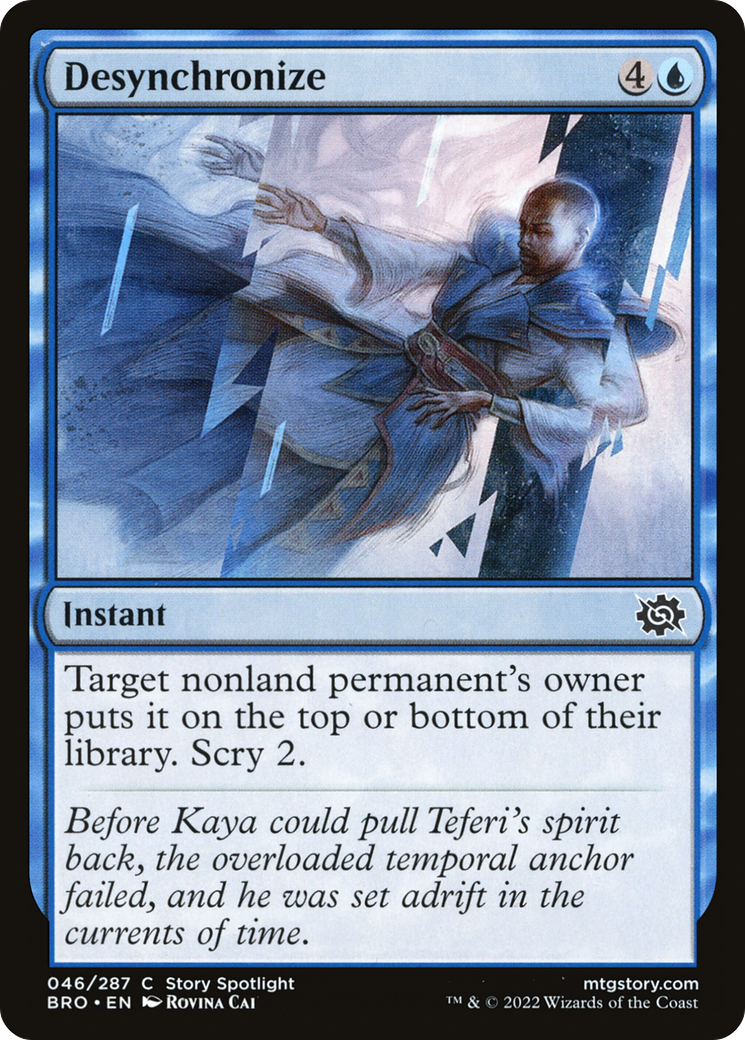 Desynchronize (046) Foil - The Brothers' War