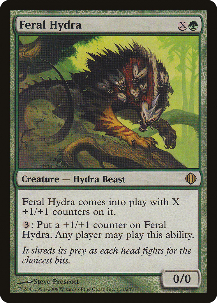 Feral Hydra (131) - Shards of Alara