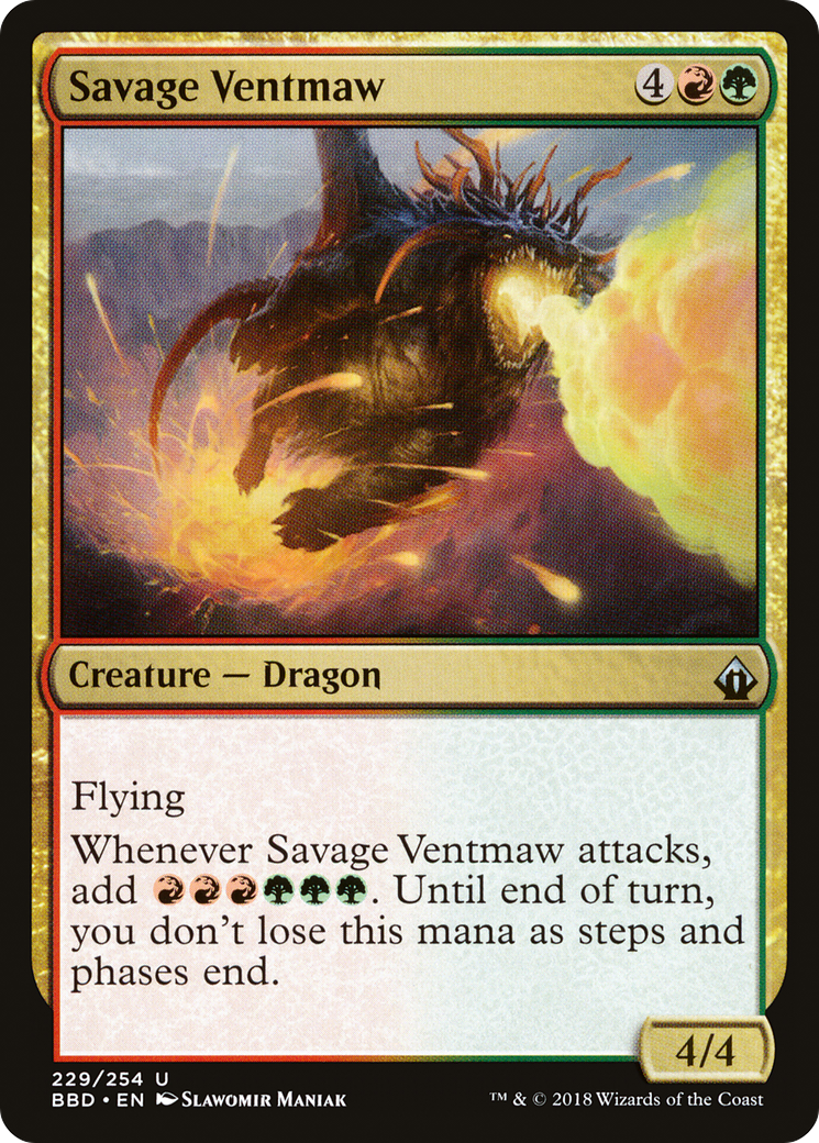 Savage Ventmaw (229) Foil - Battlebond
