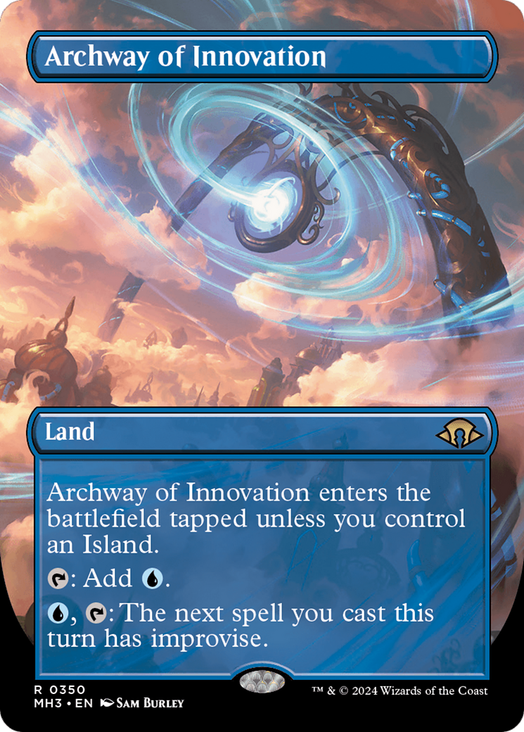 Archway of Innovation (Borderless) (350) Foil - Modern Horizons 3