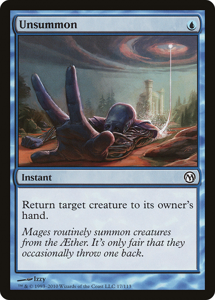 Unsummon (017) - Duels of the Planeswalkers