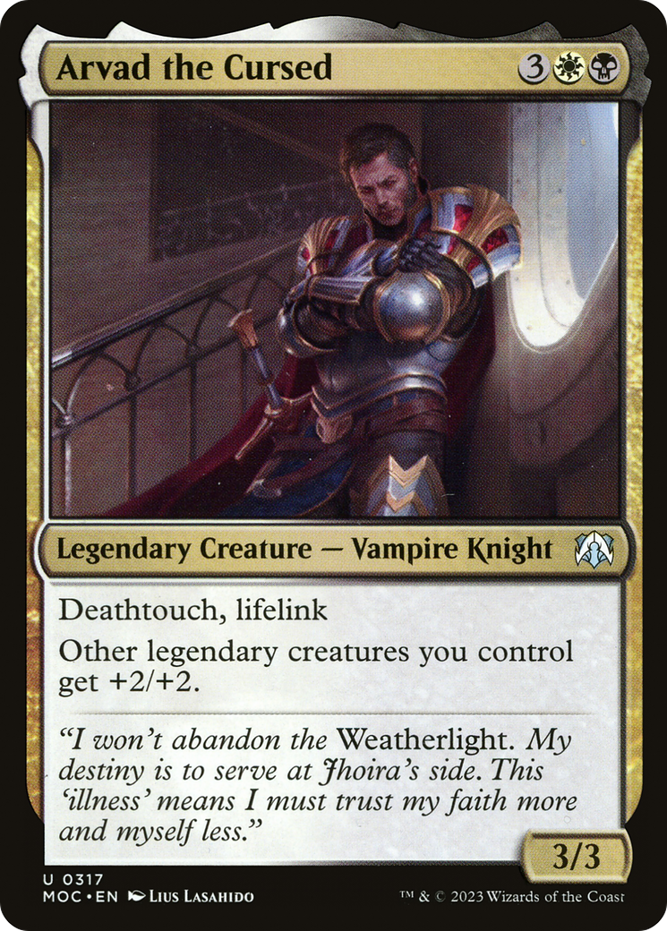 Arvad the Cursed (317) - March of the Machine Commander