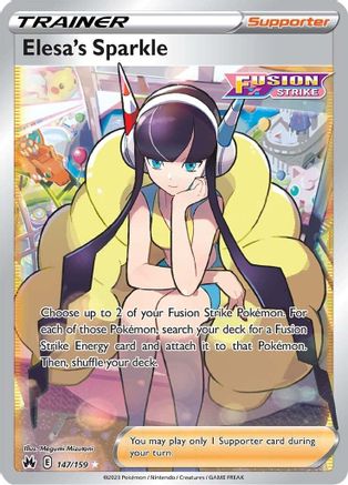 Elesa's Sparkle (Full Art) (147) Holofoil - Crown Zenith