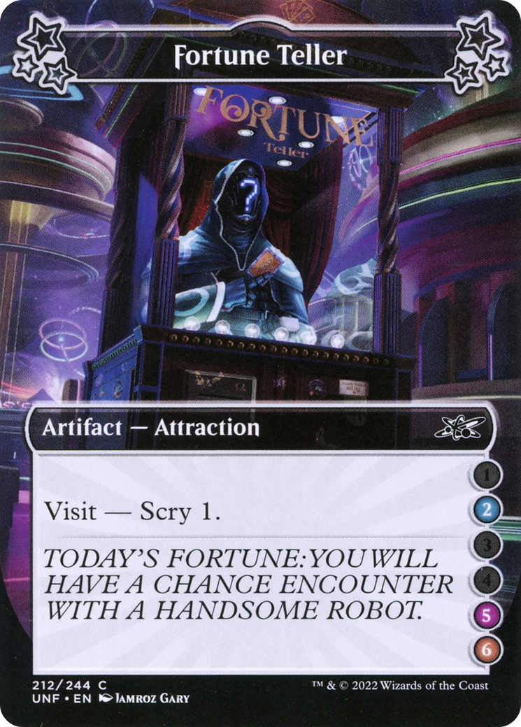 Fortune Teller (212c) Foil - Unfinity
