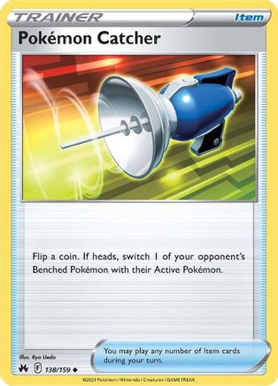 Pokemon Catcher (138) Reverse Holofoil - Crown Zenith