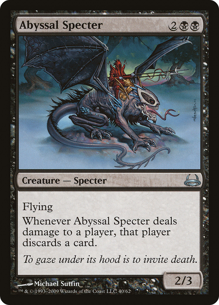 Abyssal Specter (040) - Duel Decks: Divine vs. Demonic