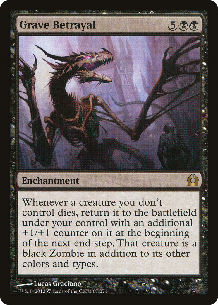 Grave Betrayal (067) Foil - Return to Ravnica