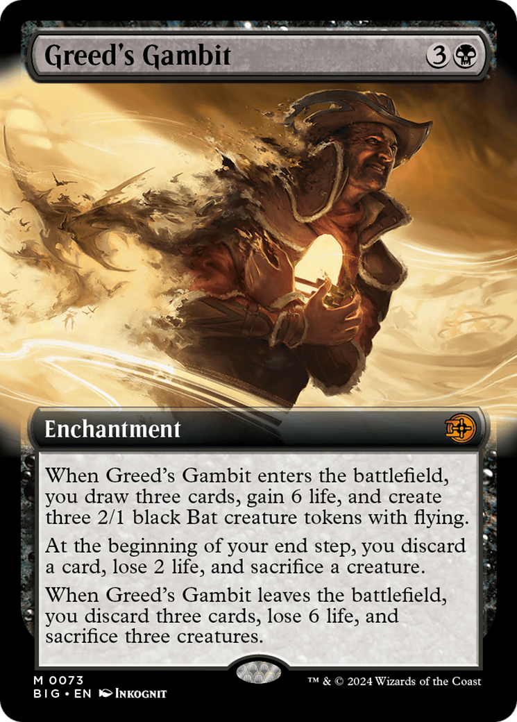 Greed's Gambit: (Extended Art) (073)