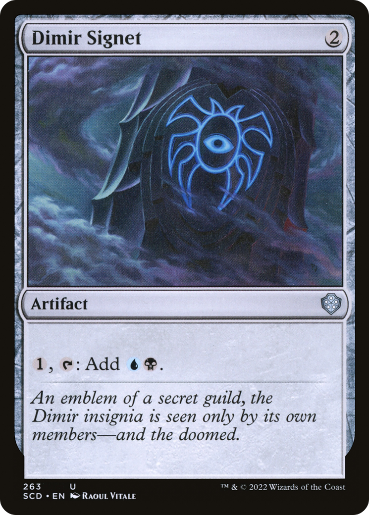 Dimir Signet (263) - Starter Commander Decks