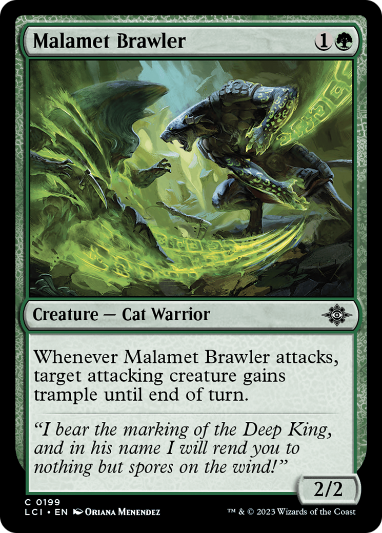 Malamet Brawler (199) Foil - The Lost Caverns of Ixalan