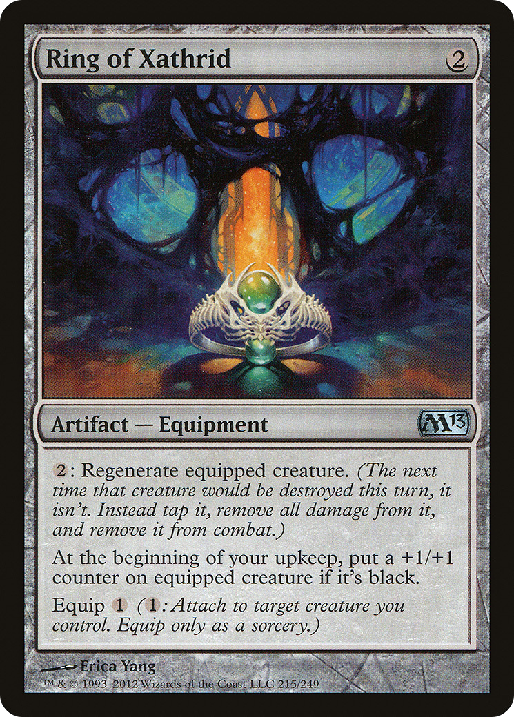 Ring of Xathrid (215) Foil - Magic 2013